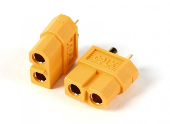 CONECTOR BANANA 5.0mm DUAL (2u) - ModelVigo