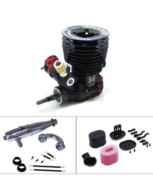 COMBO MOTOR ULTIMATE MXS CERAMIC + ESCAPE EFRA 2141