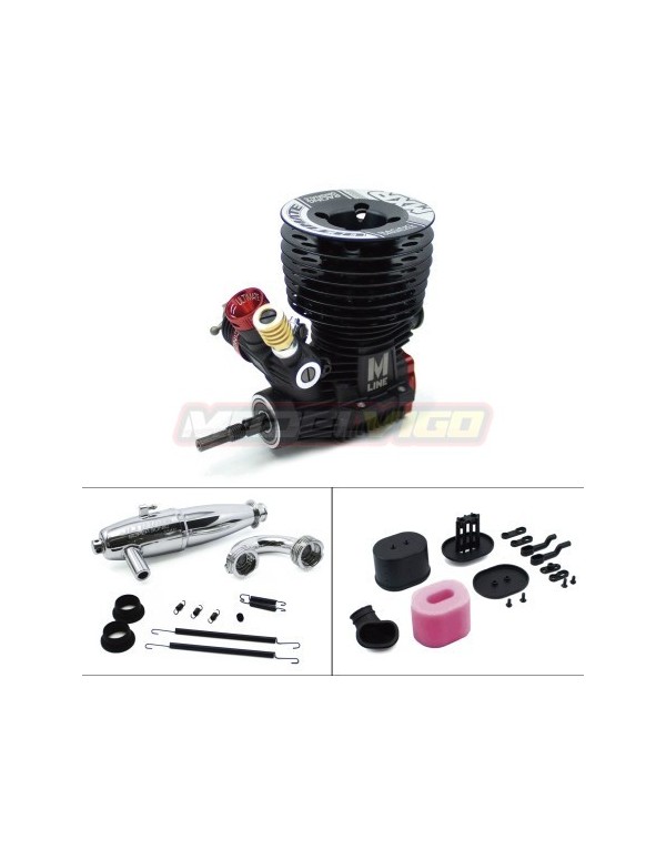 COMBO MOTOR ULTIMATE MXS CERAMIC + ESCAPE EFRA 2141