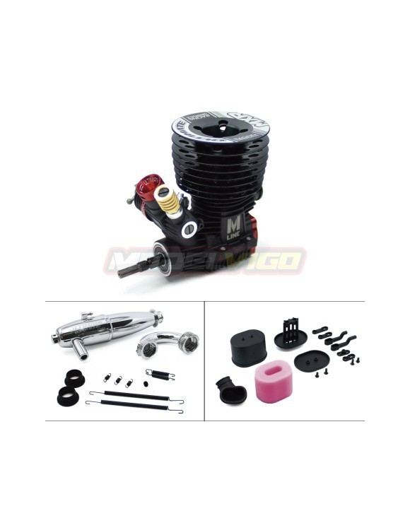 COMBO MOTOR ULTIMATE MXS CERAMIC + ESCAPE EFRA 2141